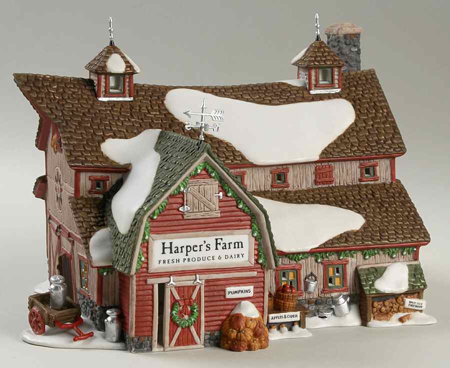 New England Village Harpers Farm - No Box by Department 56-1