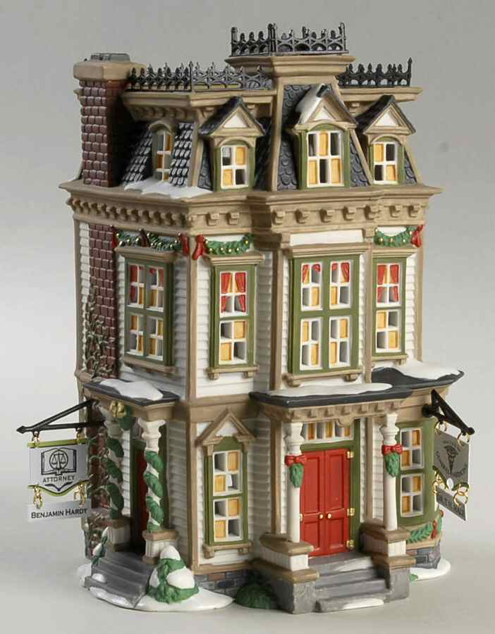 New England Village Hale And Hardy House - Boxed by Department 56-1