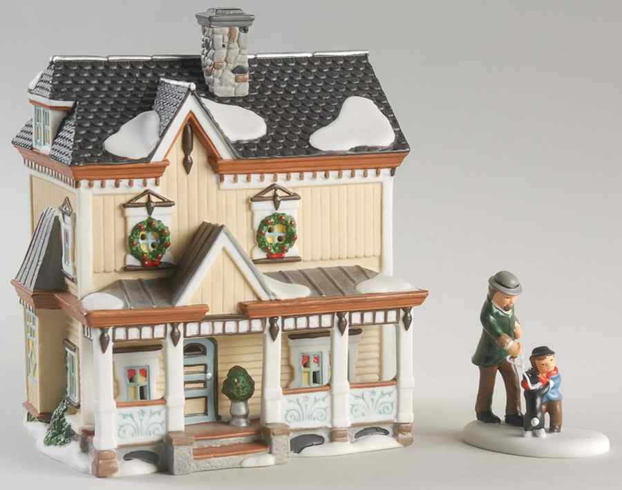 New England Village Lakeshore Holiday House - Boxed by Department 56-1
