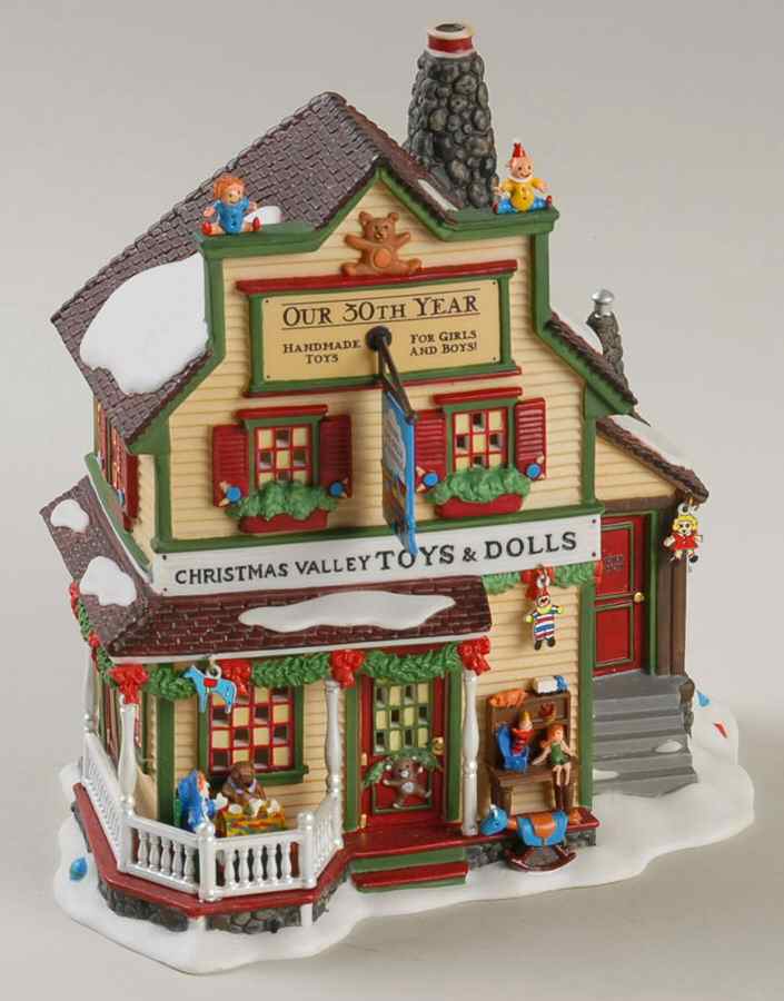 New England Village Christmas Valley Toys & Dolls - Boxed by Department 56-1