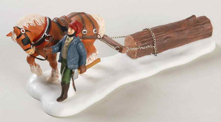 New England Village Lumberjack - No Box by Department 56-1