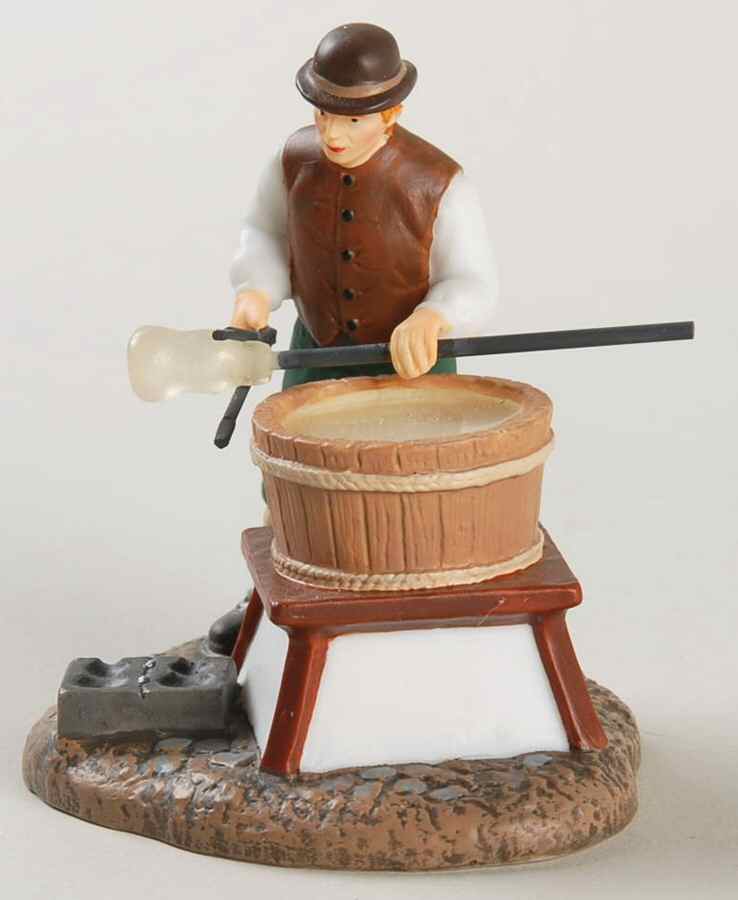 New England Village Glassworks Craftsman - Boxed by Department 56-1