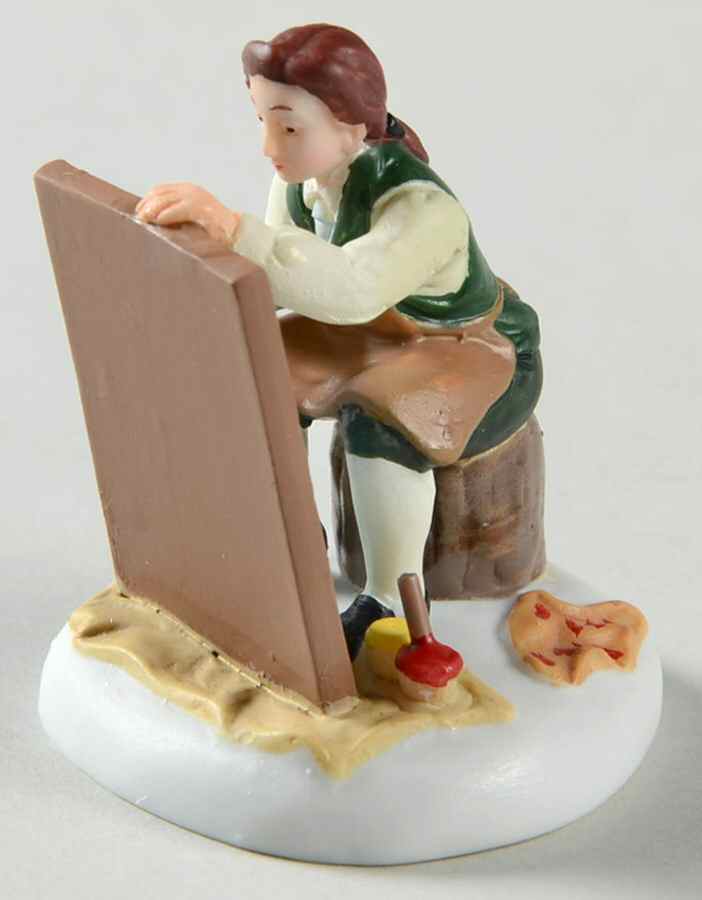 New England Village Master Sign Painter - With Box Bx245 by Department 56-1