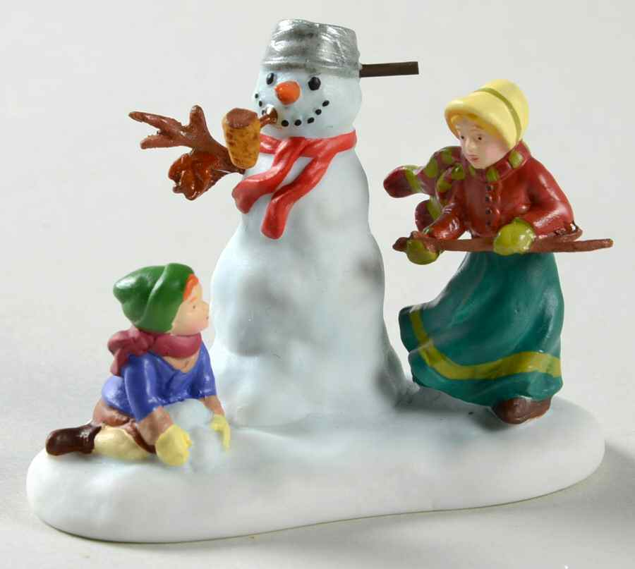 New England Village Making Friends - No Box by Department 56-1