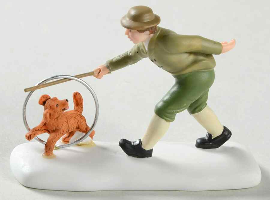 New England Village A Boy's Best Friend - Boxed by Department 56-1