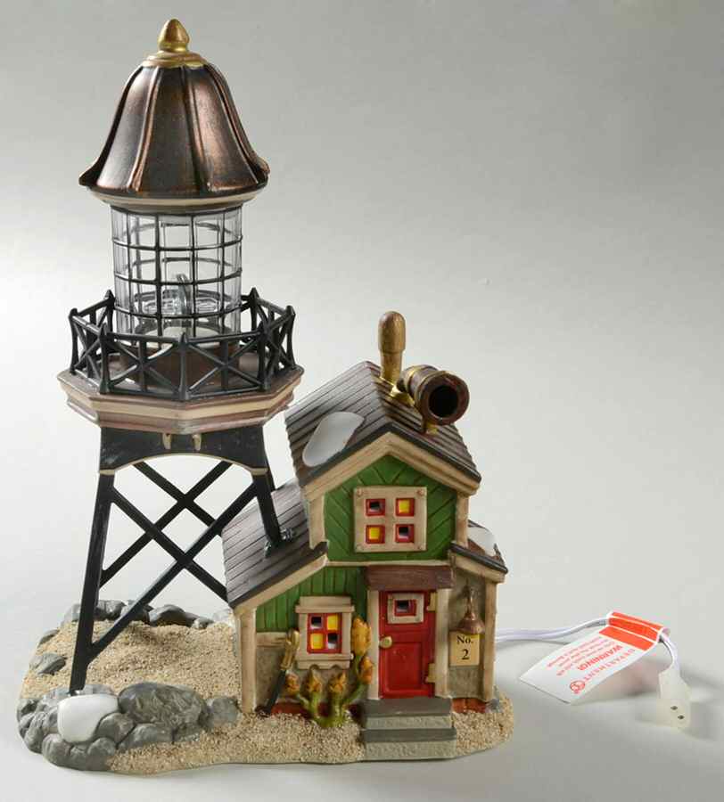 New England Village Sandy Shoal Lighthouse - Boxed by Department 56-1