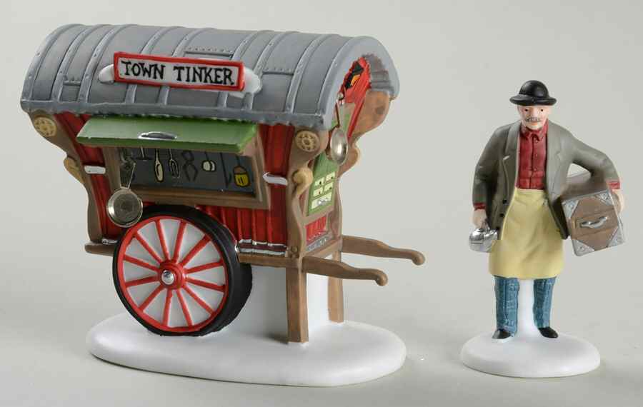 New England Village Town Tinker - Boxed by Department 56-1