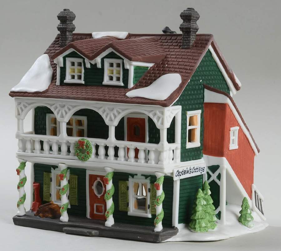 New England Village Captain's Cottage - Boxed by Department 56-1