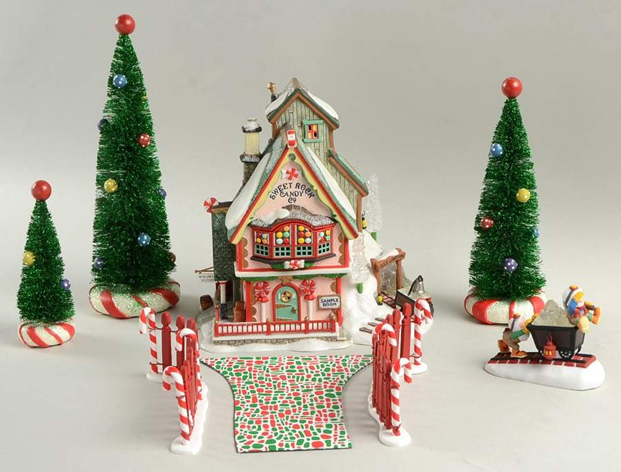 North Pole Village Sweet Rock Candy-Set Of 9 - Boxed by Department 56-1