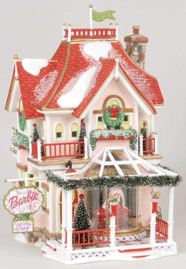 North Pole Village Barbie Boutique - Boxed by Department 56-1