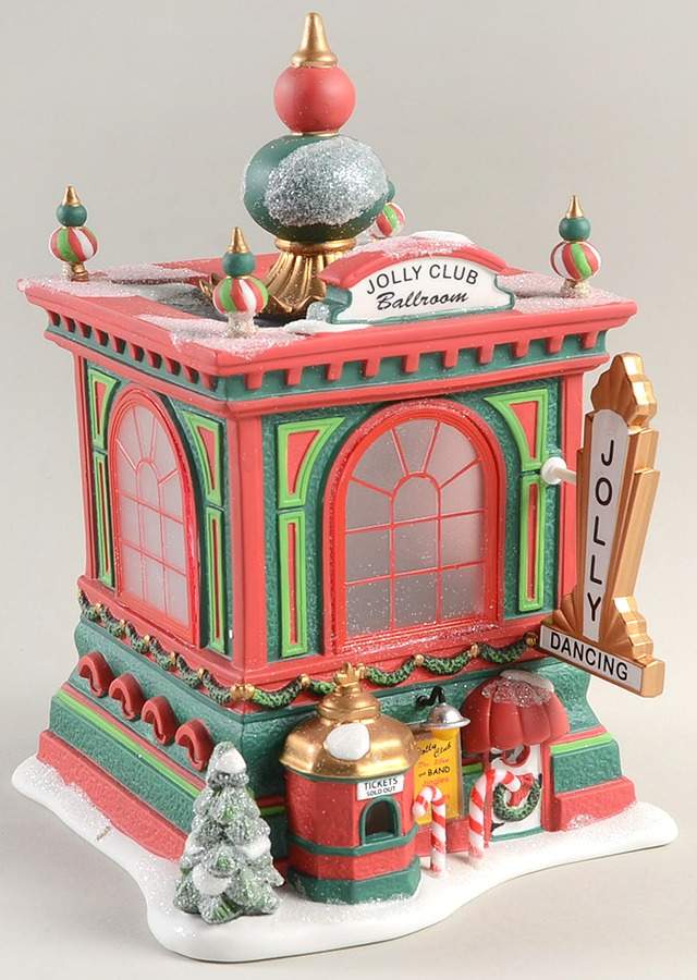 North Pole Village Jolly Club Ballroom - Boxed by Department 56-1
