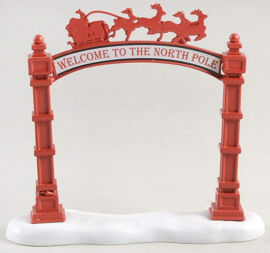 North Pole Village North Pole Archway - Boxed by Department 56-1