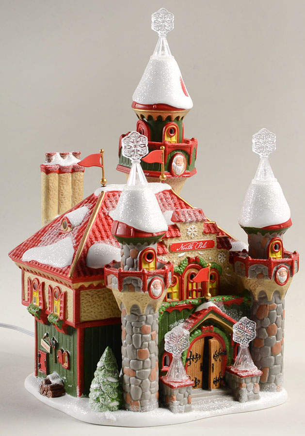 North Pole Village Santa's Snowflake Palace - Boxed by Department 56-1