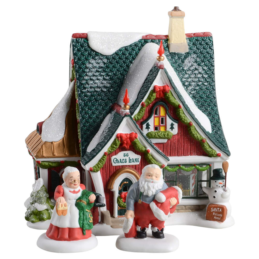 North Pole Village Home For The Holidays S/3 - Box by Department 56-1