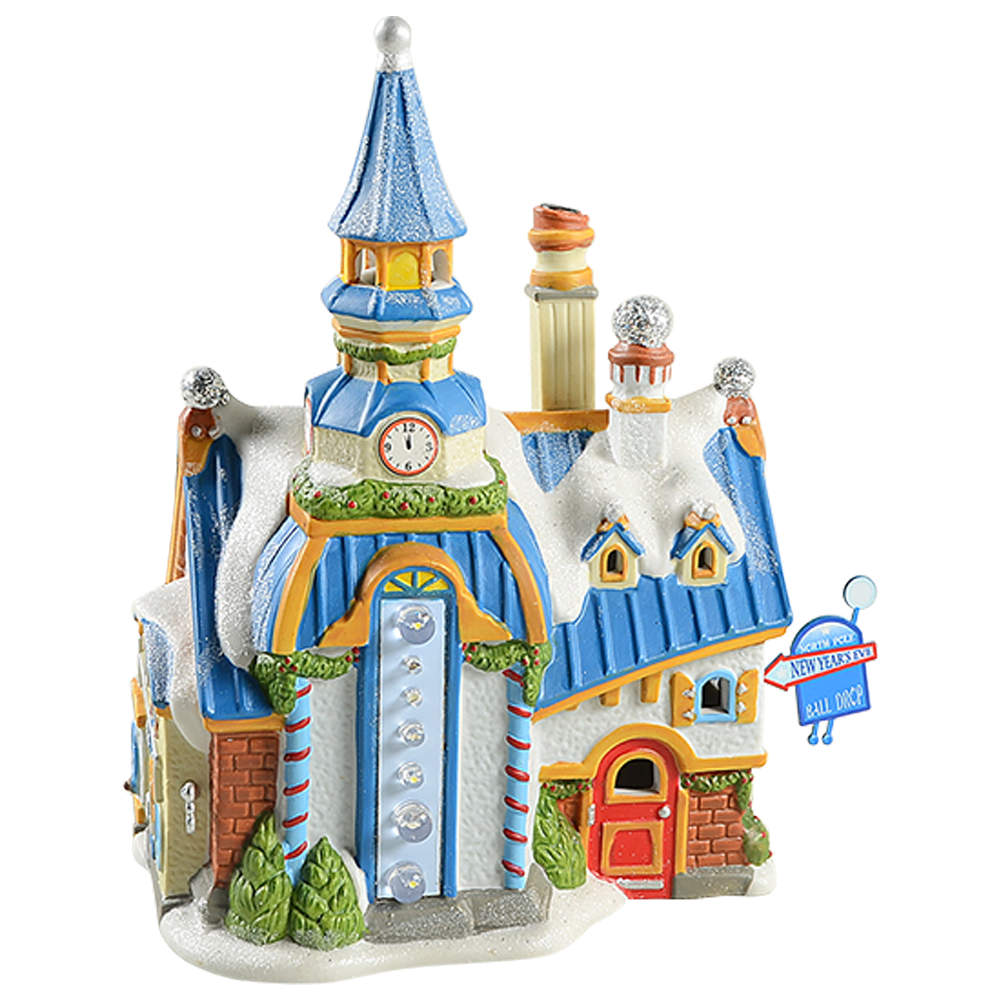 North Pole Village North Pole New Year's Eve Center - Box by Department 56-1