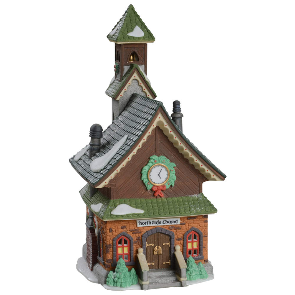 North Pole Village North Pole Chapel - Boxed by Department 56-1