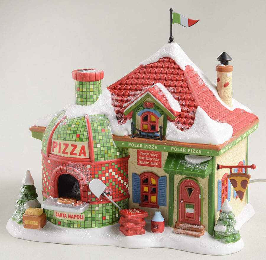 North Pole Village North Pole Polar Pizza - Boxed by Department 56-1