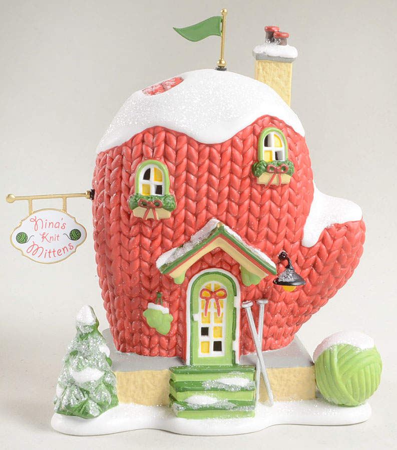 North Pole Village Nina's Knit Mittens - Boxed by Department 56-1