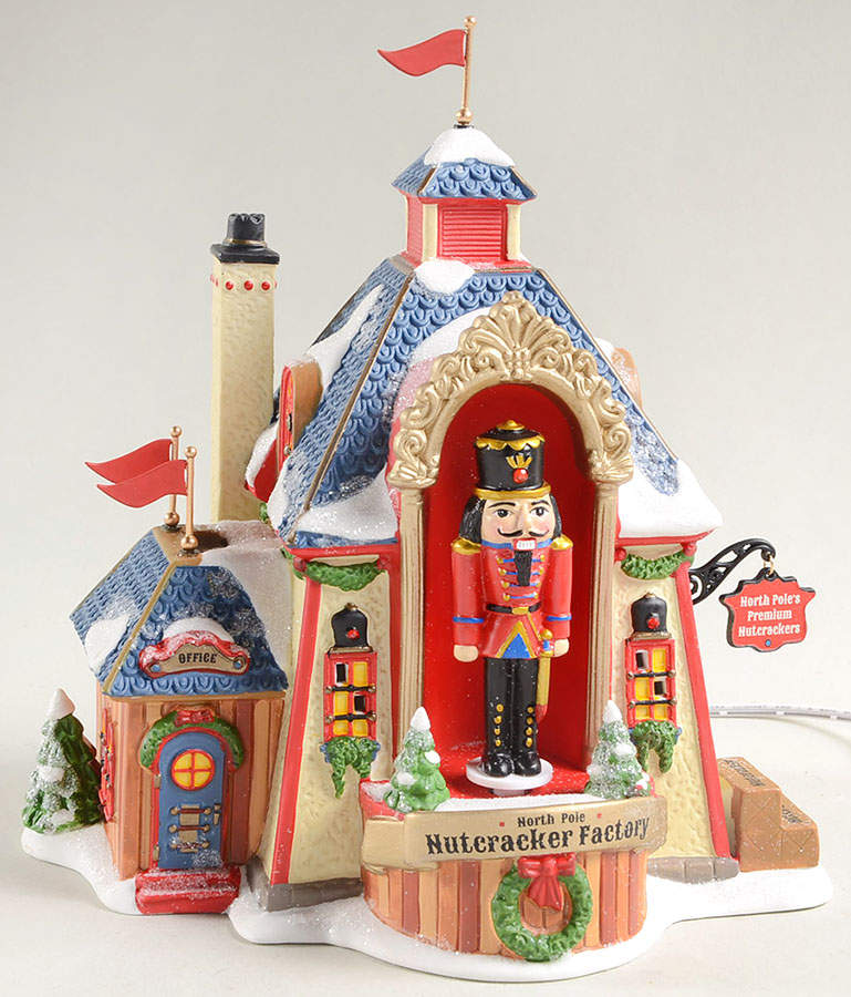 North Pole Village North Pole Nutcracker Factory - Boxed by Department 56-1