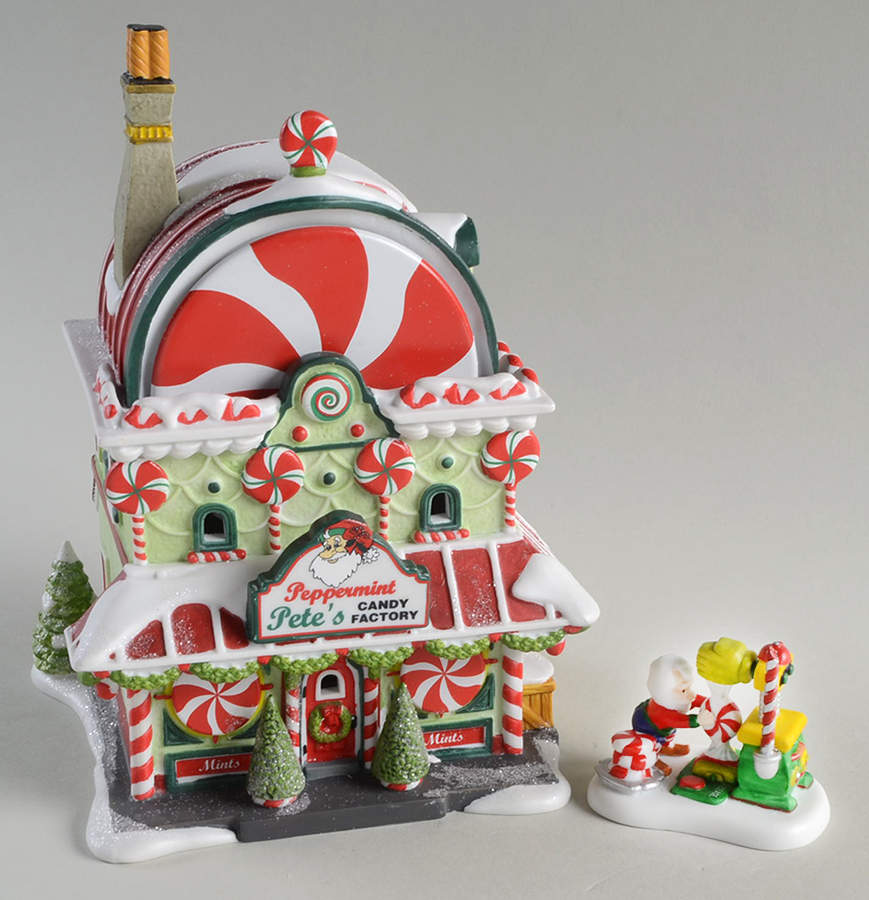 North Pole Village Peppermint Pete's - Boxed by Department 56-1