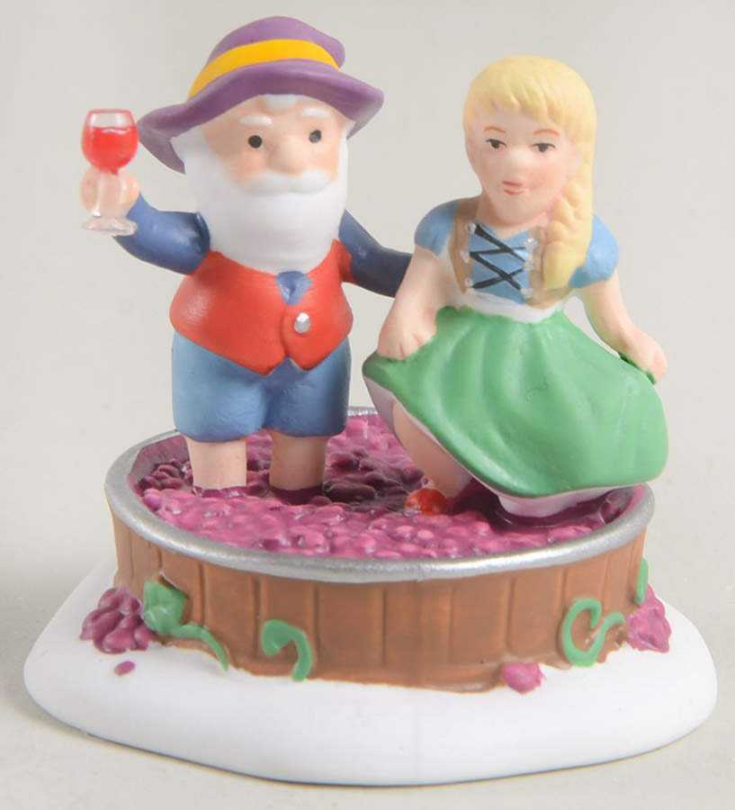 North Pole Village Great Grape Stomping - Boxed by Department 56-1