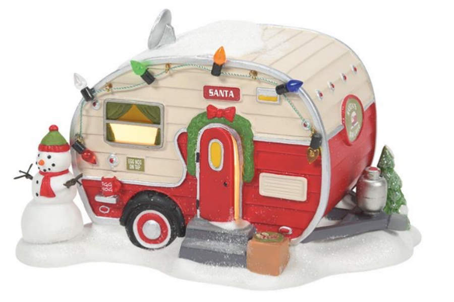 North Pole Village Santa's Man Cave - Nb640, No Box by Department 56-1