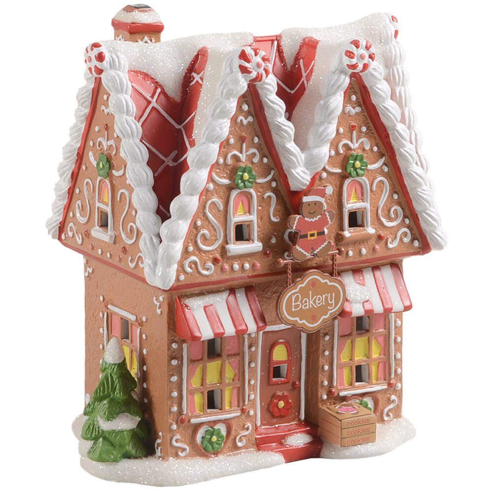 Gingerbread Lane - North Pole Gingerbread Bakery - Boxed by Department 56-1