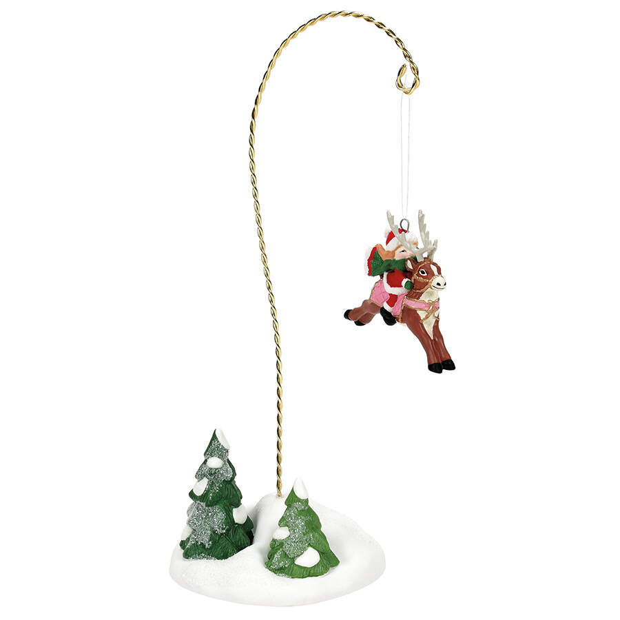 North Pole Village Elfette Testflight Aerial - With Box Bx665 by Department 56-1