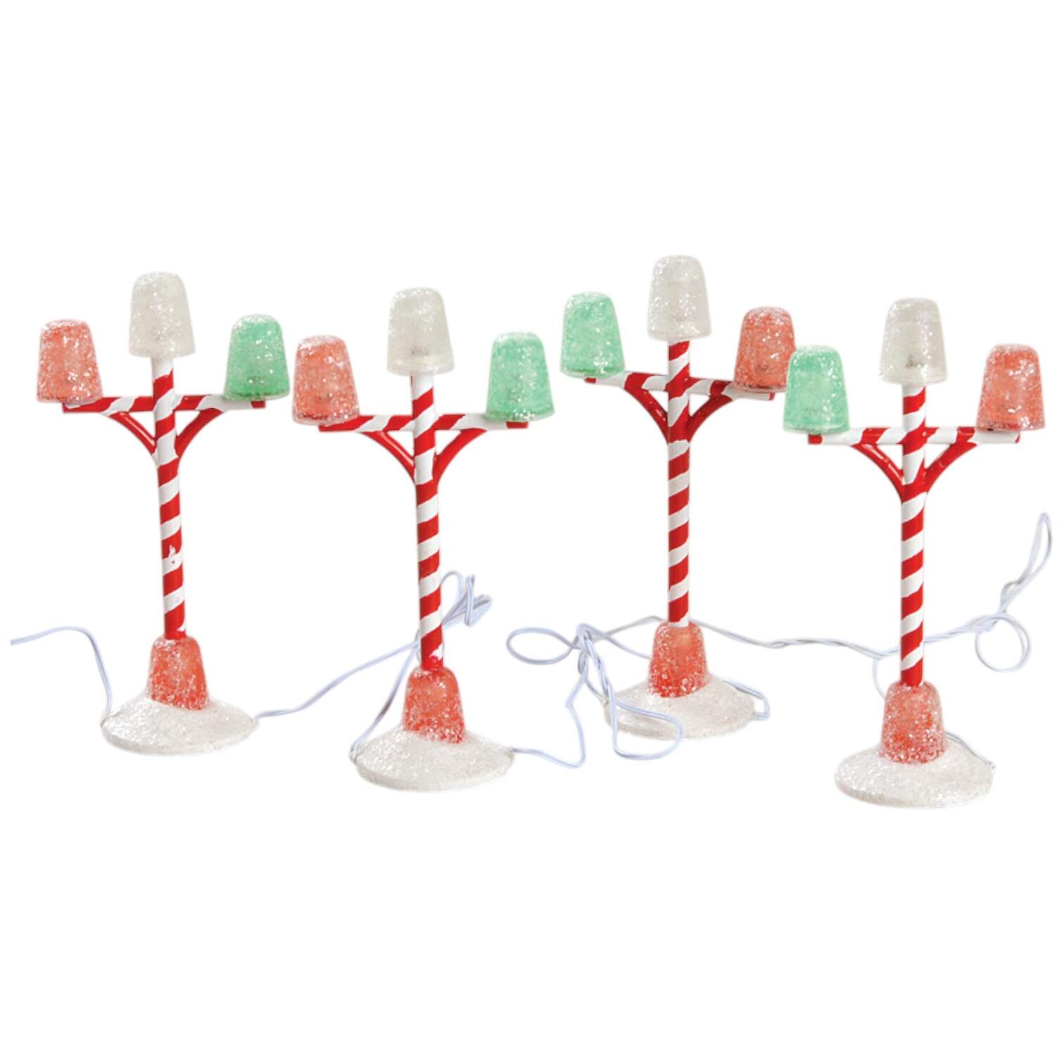 North Pole Village Gumdrop Street Lamps - No Box by Department 56-1