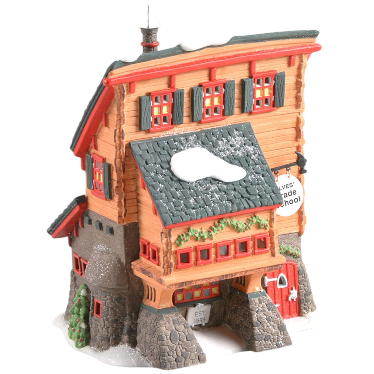 North Pole Village Elves' Trade School - Boxed by Department 56-1