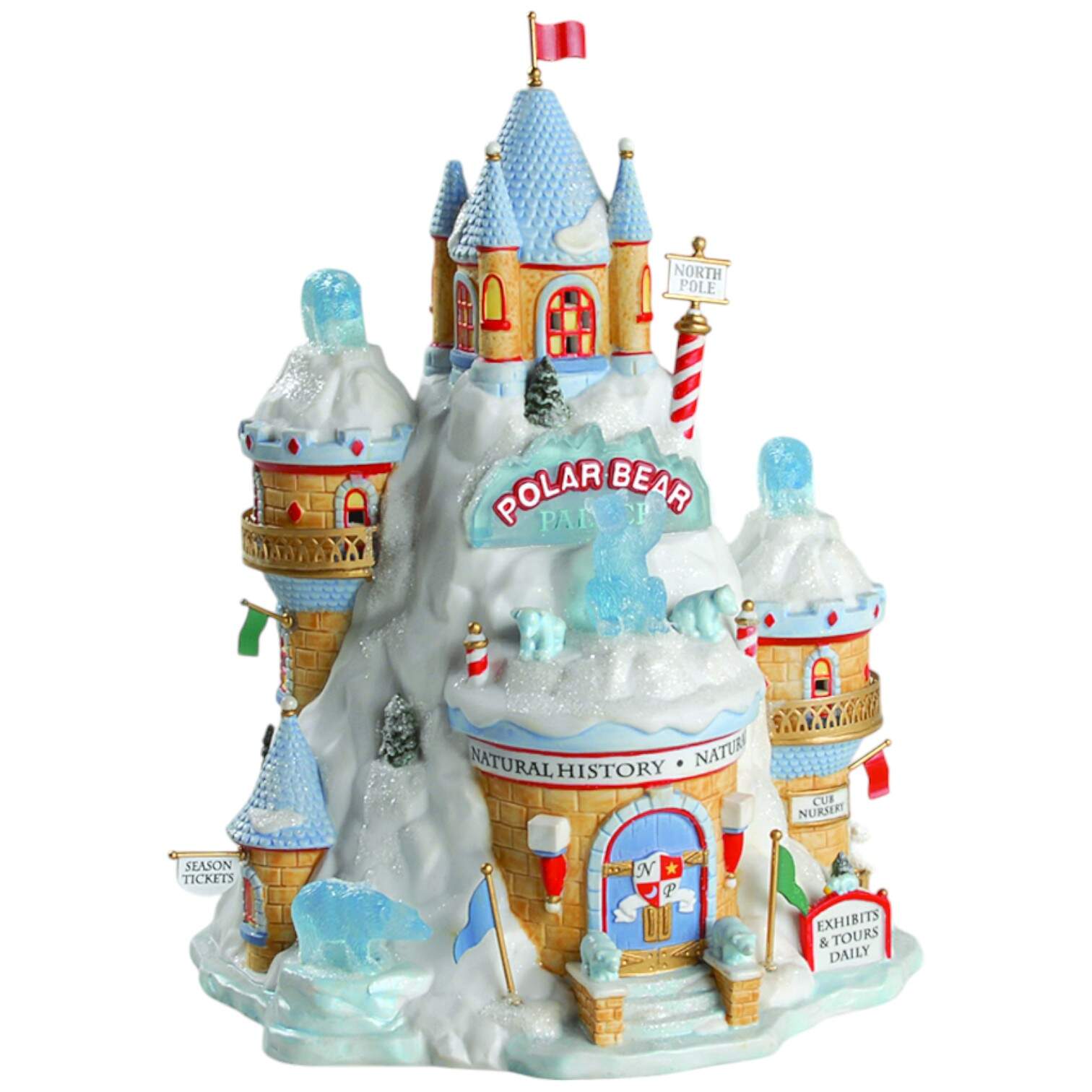 North Pole Village Polar Bear Palace - Boxed by Department 56-1