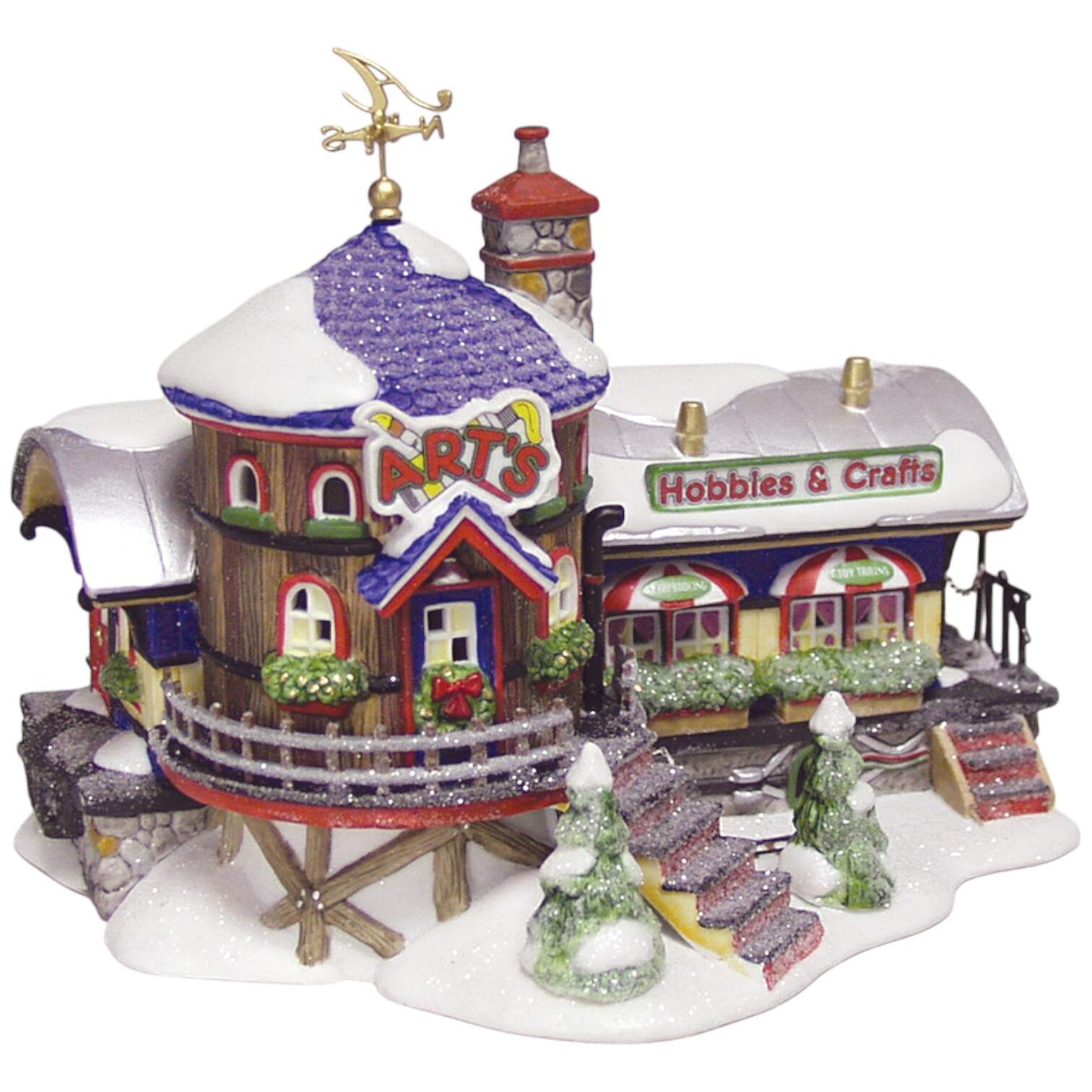 North Pole Village Art's Hobbies & Crafts - Boxed by Department 56-1