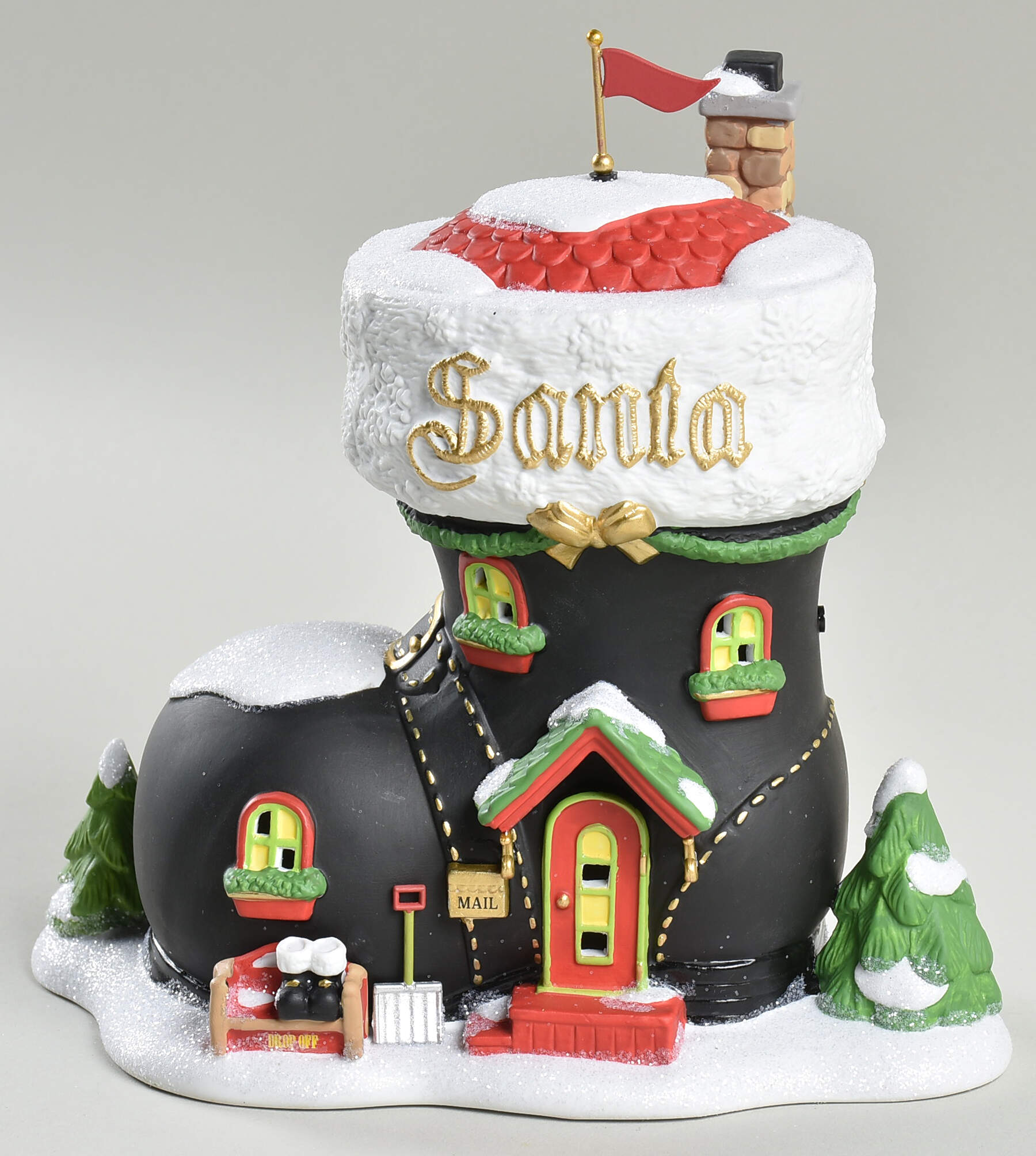 North Pole Village Santa's Boot Shop - With Box by Department 56-1