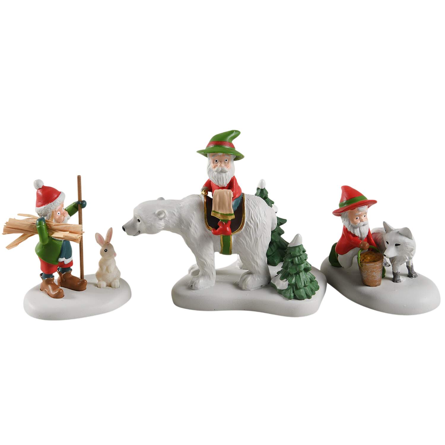 North Pole Village Three Wee Kings - 50 Years - With Box Bx685 by Department 56-1