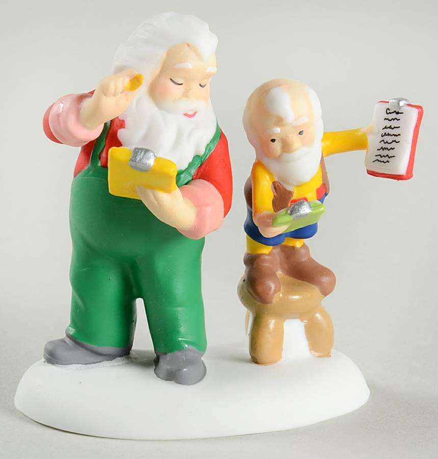 North Pole Village Check And Double Check - Boxed by Department 56-1