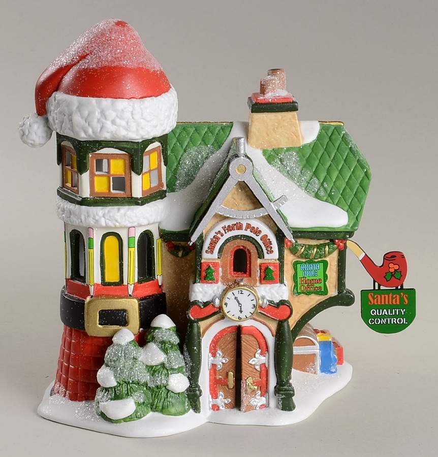 North Pole Village Santa's North Pole Office - Boxed by Department 56-1