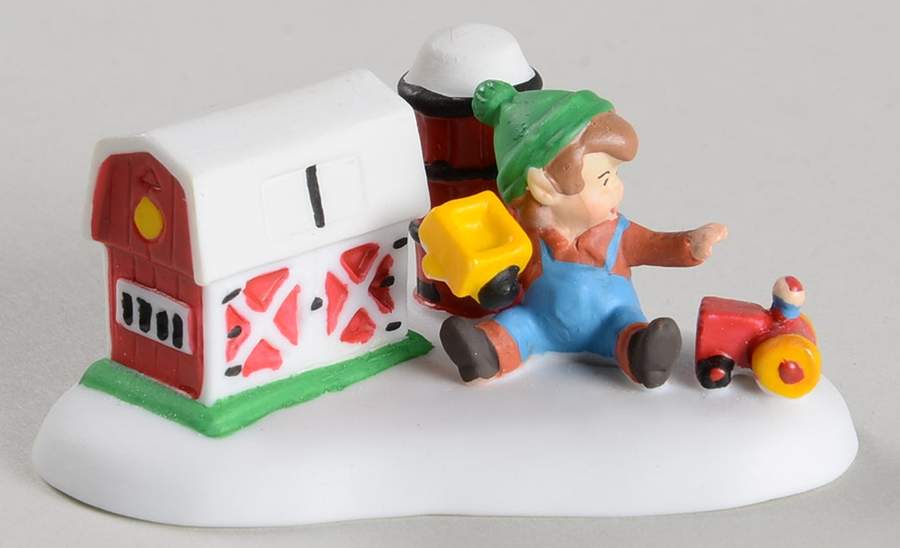 North Pole Village Fisher Price Lil Farmer - Boxed by Department 56-1
