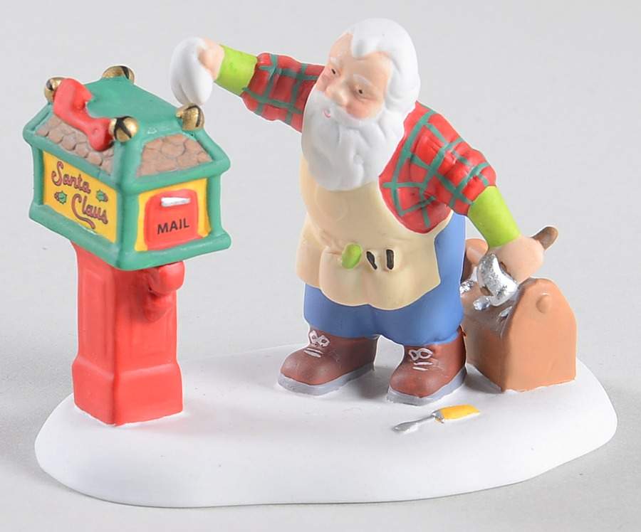 North Pole Village Off-Season Santa - With Box-Bx540 by Department 56-1