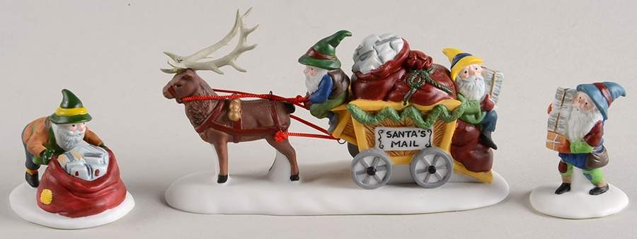 North Pole Village Letters For Santa-Set Of 3 - Boxed by Department 56-1