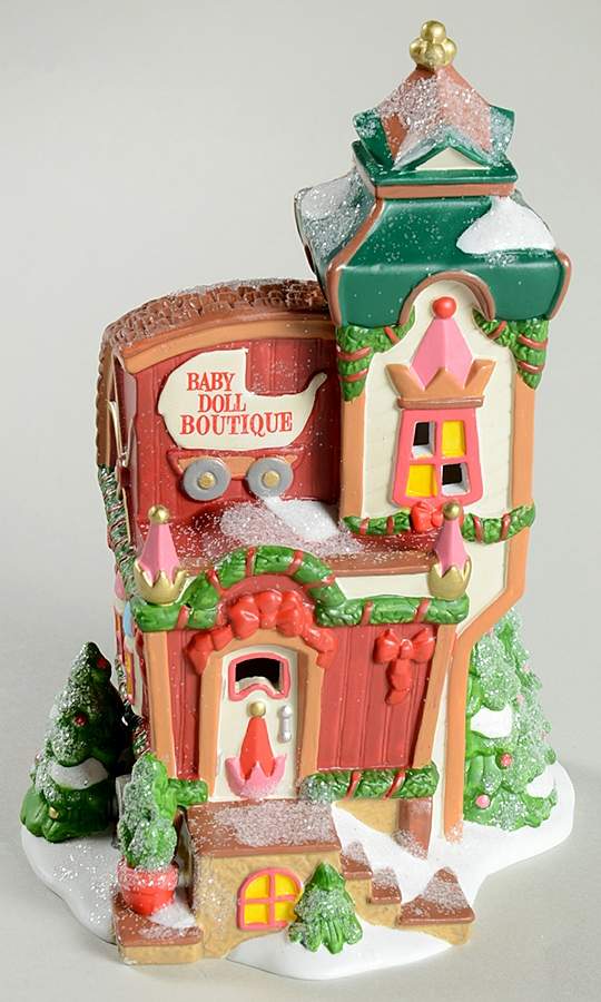 North Pole Village North Pole Baby Doll Boutique - Boxed by Department 56-1