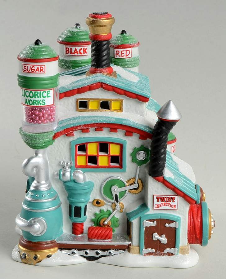 North Pole Village North Pole Licorice Works - Boxed by Department 56-1