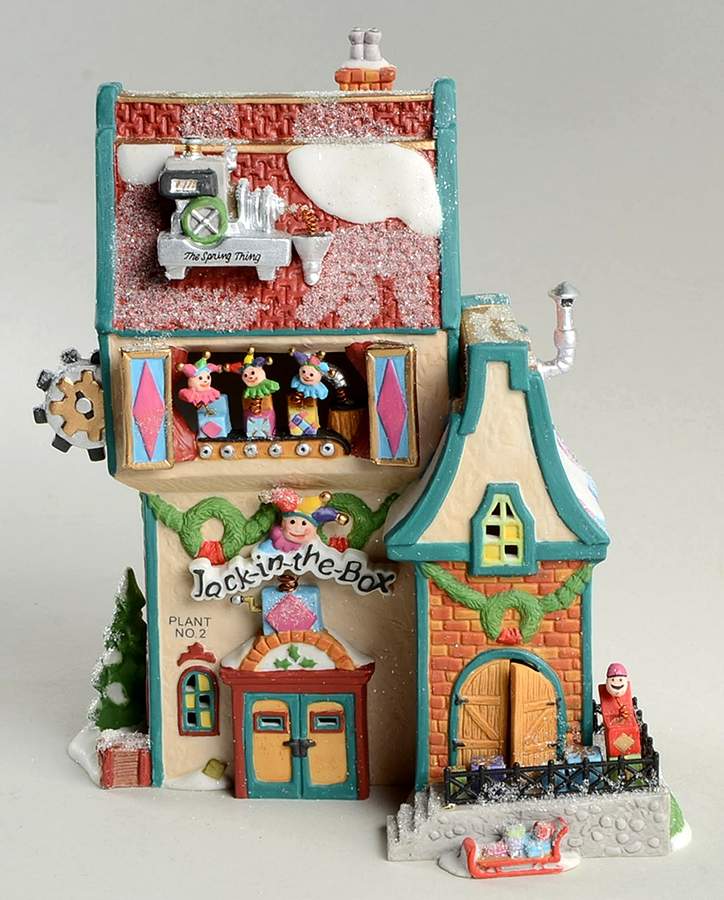 North Pole Village Jack In The Box Plant No. 2 - Boxed by Department 56-1