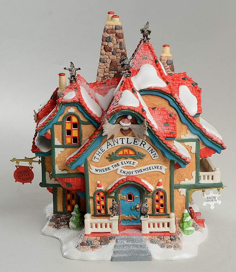 North Pole Village The Antler Inn - Boxed by Department 56-1