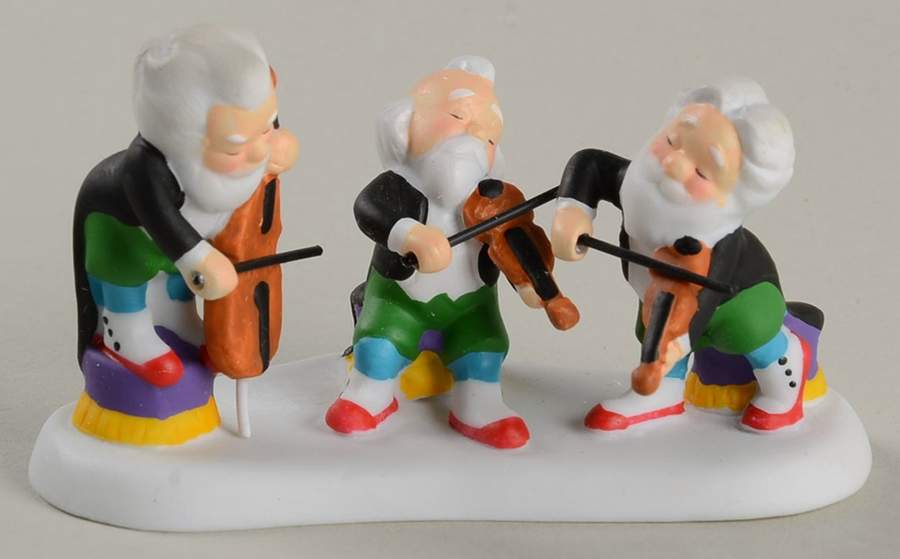North Pole Village North Pole String Trio - No Box by Department 56-1