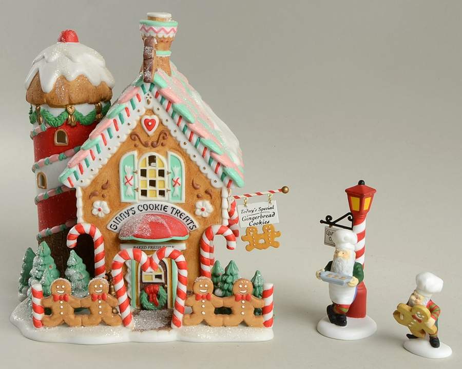 North Pole Village Ginny's Cookie Treats Regular Issue - Boxed by Department 56-1
