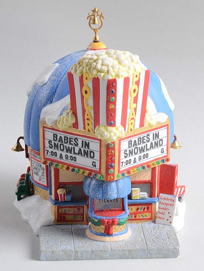 North Pole Village Polar Palace Theater - Boxed by Department 56-1