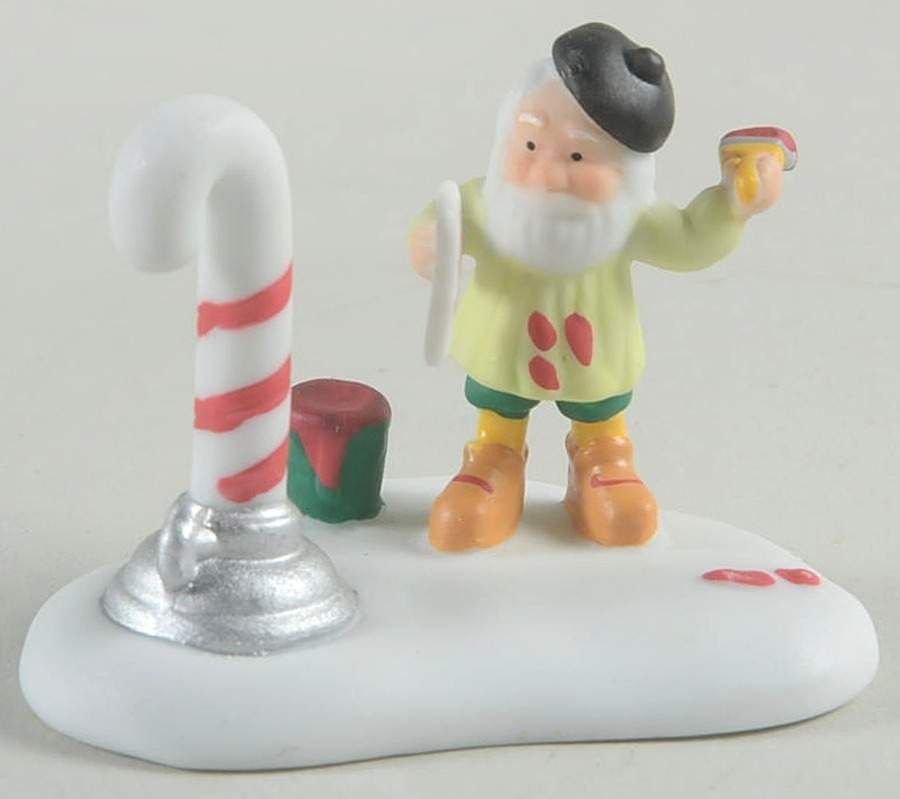 North Pole Village Puttin' On The Stripes - Boxed by Department 56-1