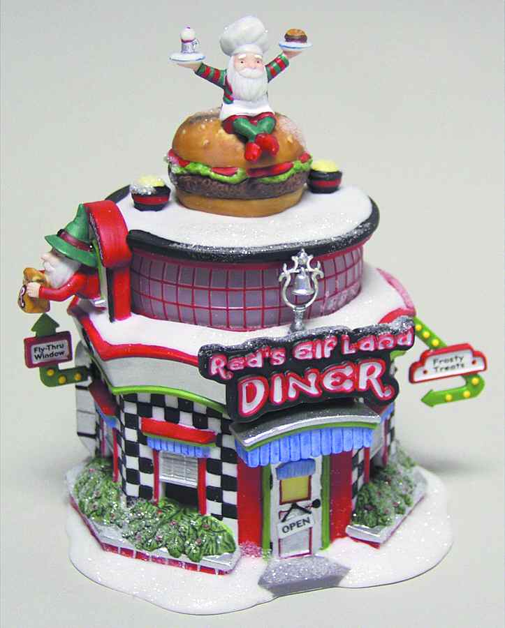 North Pole Village Red's Elfland Diner - Boxed by Department 56-1