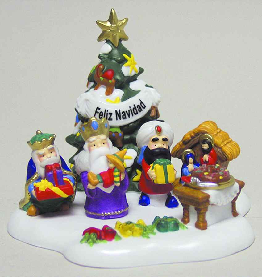 North Pole Village Christmas Around The World-Feliz Navidad - Boxed by Department 56-1