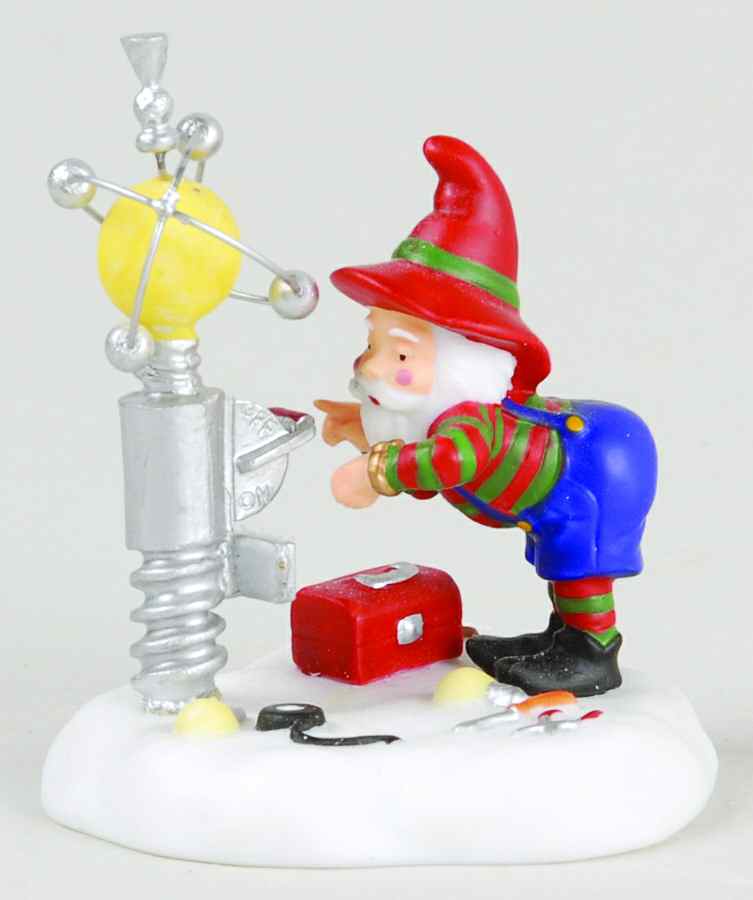 North Pole Village Sparky The Plant Manager - Boxed by Department 56-1
